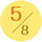 5/8問